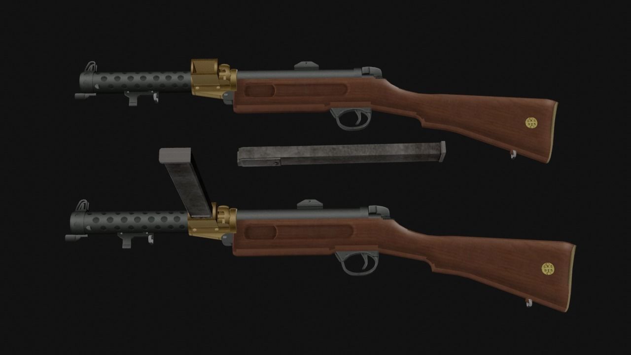 Fps Weapon Pack Low-poly 3D model_14