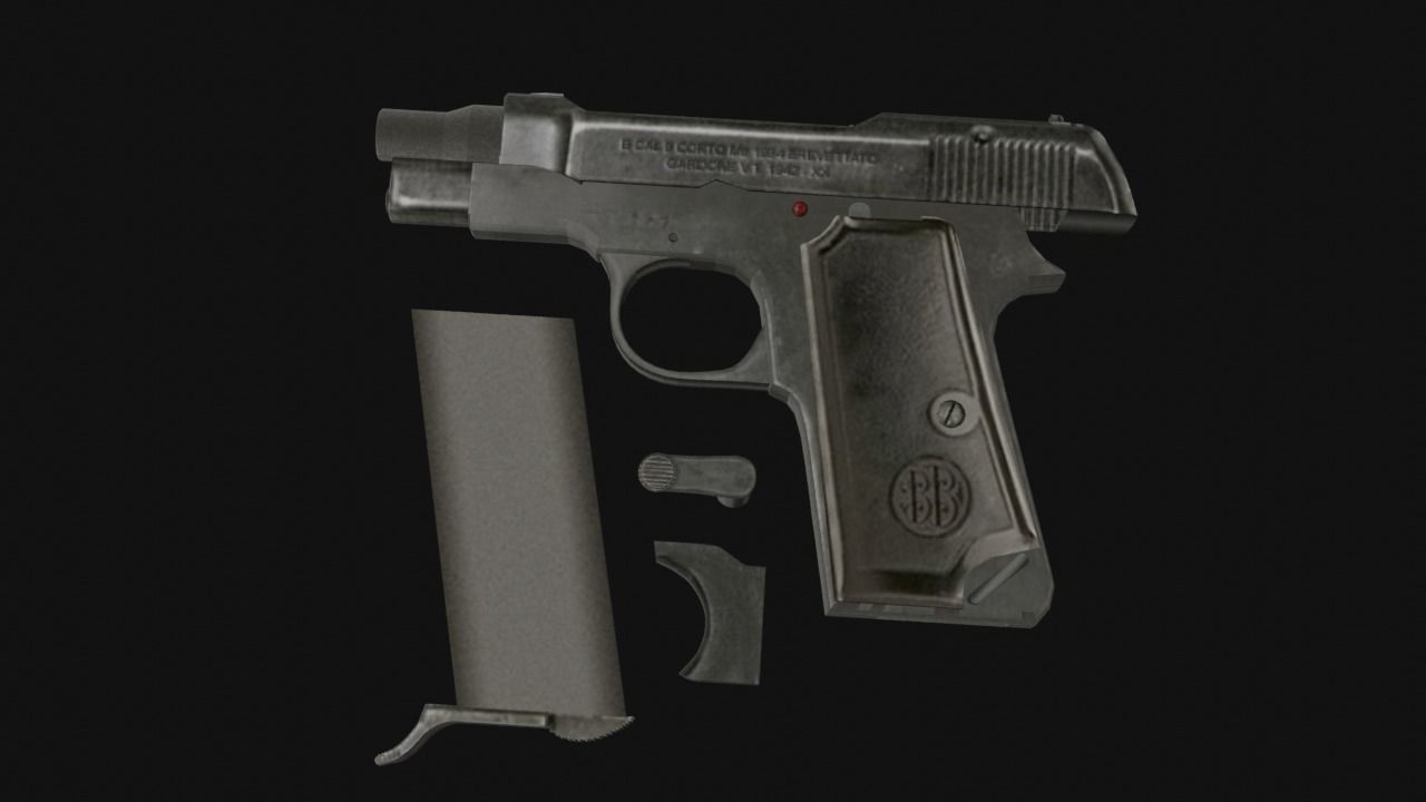 Fps Weapon Pack Low-poly 3D model_18