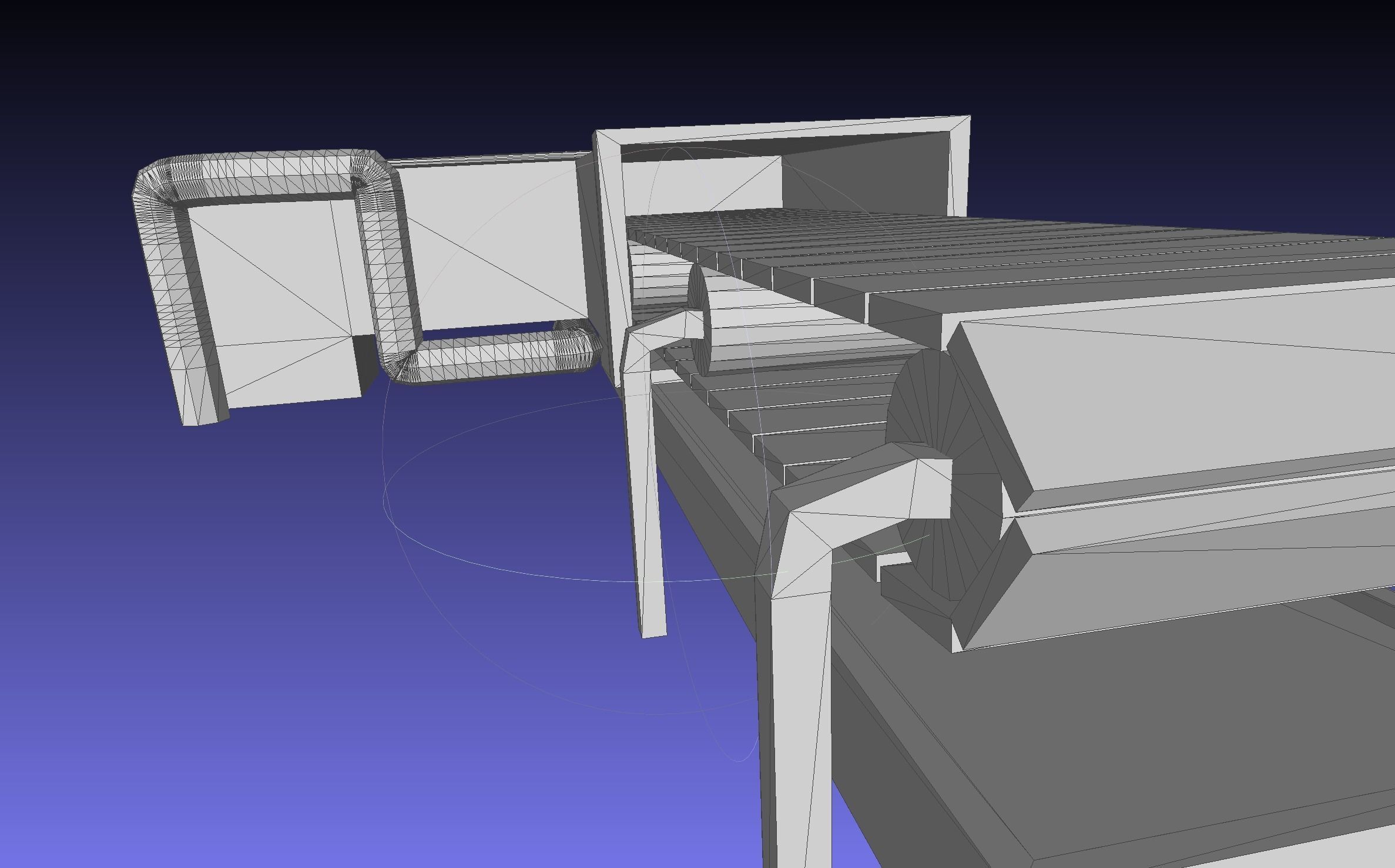 Low Poly Stylized Factory Low-poly 3D model_5
