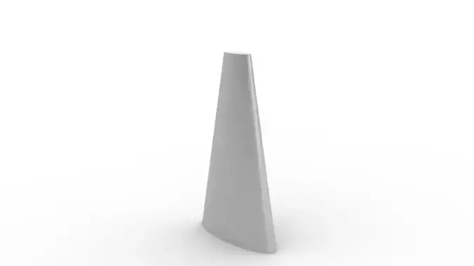 Aluminium Fin Shaped Bollard
