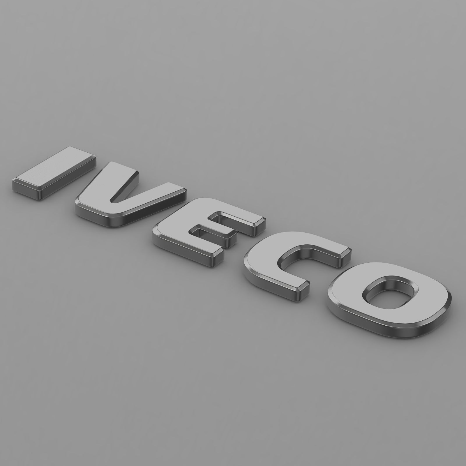 iveco logo 3D model_3