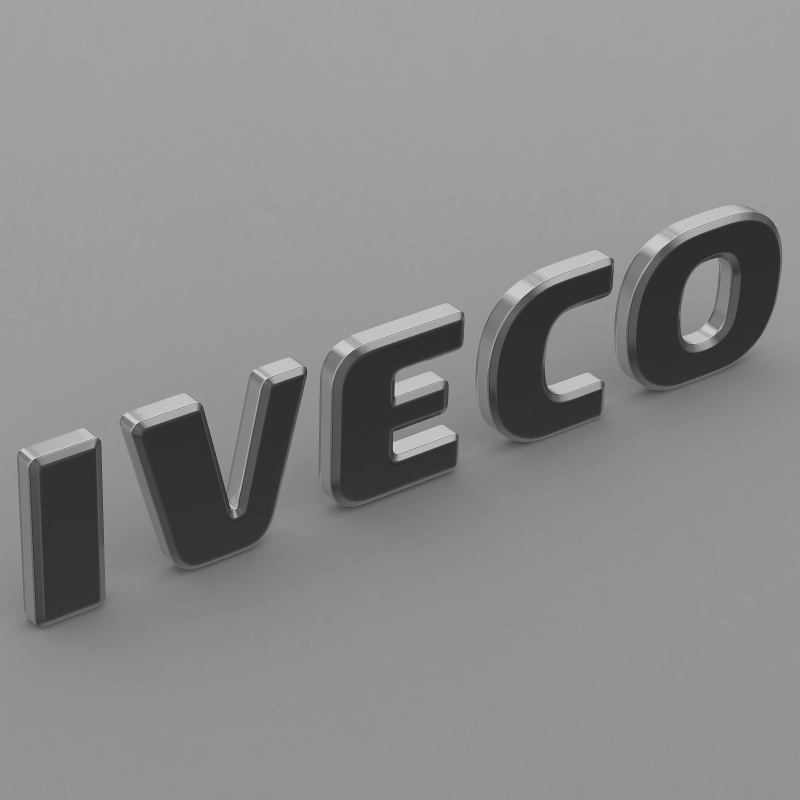 iveco logo 3D model_4