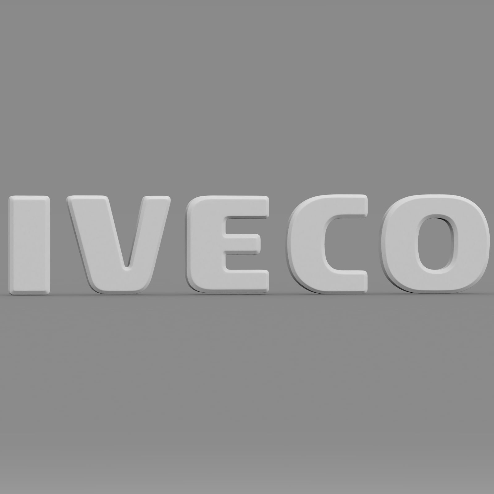 iveco logo 3D model_5