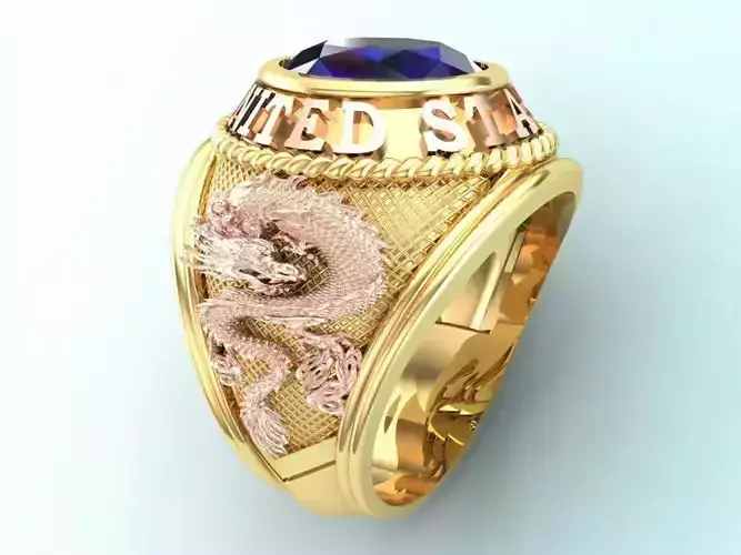 Dragon Rings - Army Ring -  War Rings