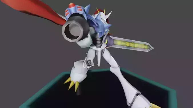 Omegamon gundam robot