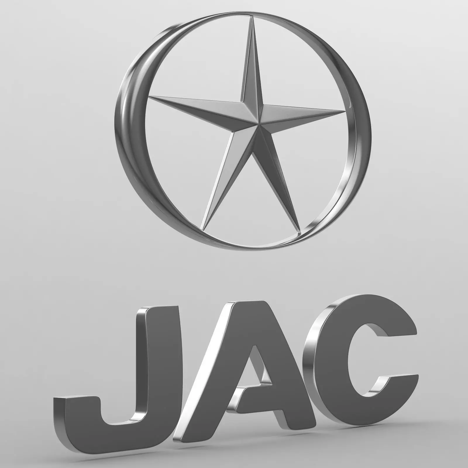 jac logo 3D model_0