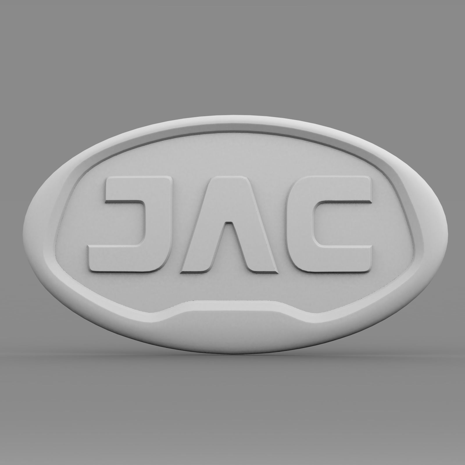 jac logo 3D model_6