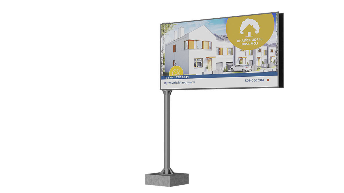Billboards BLENDER 3D Model Cycles 3D model_14