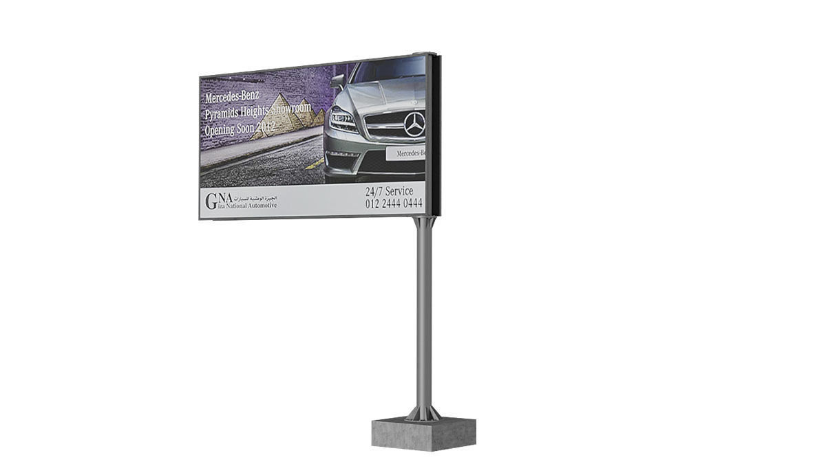 Billboards BLENDER 3D Model Cycles 3D model_13