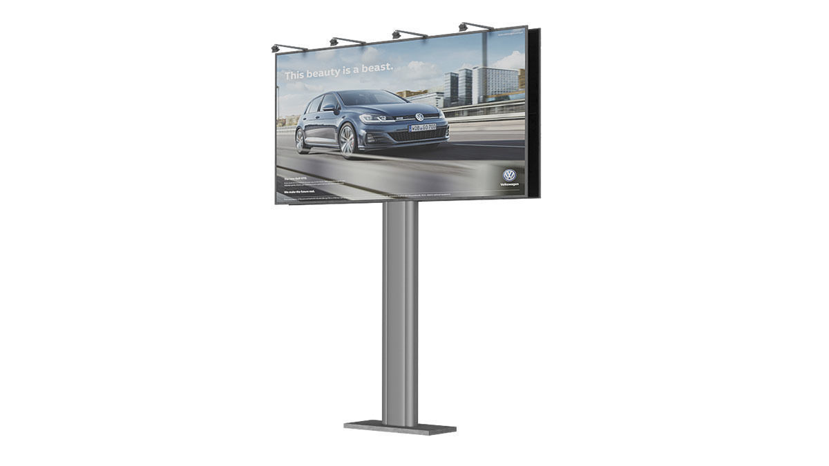 Billboards BLENDER 3D Model Cycles 3D model_8