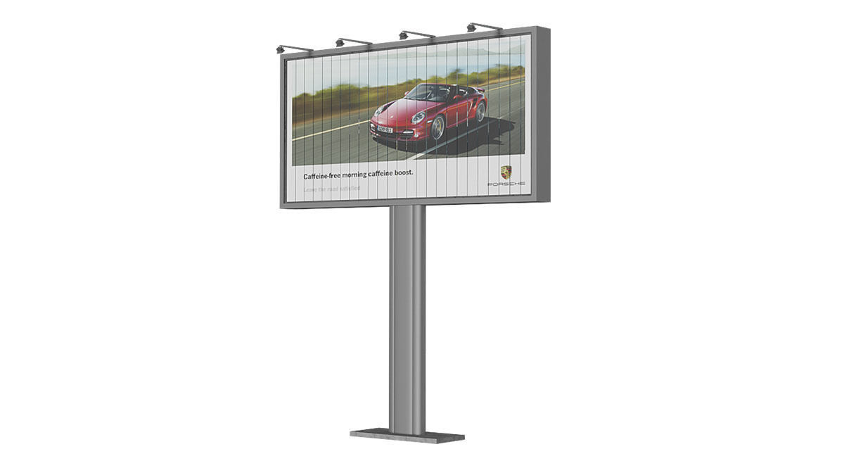 Billboards BLENDER 3D Model Cycles 3D model_9