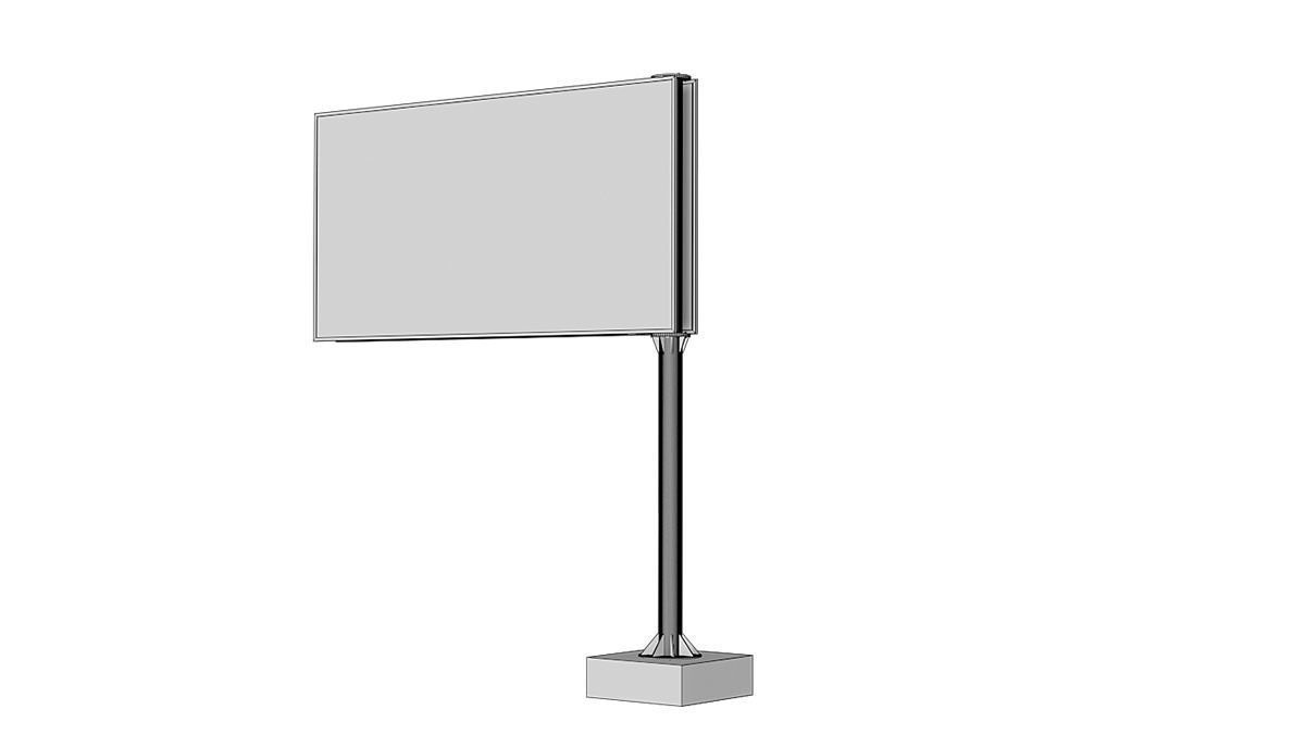 Billboards BLENDER 3D Model Cycles 3D model_10