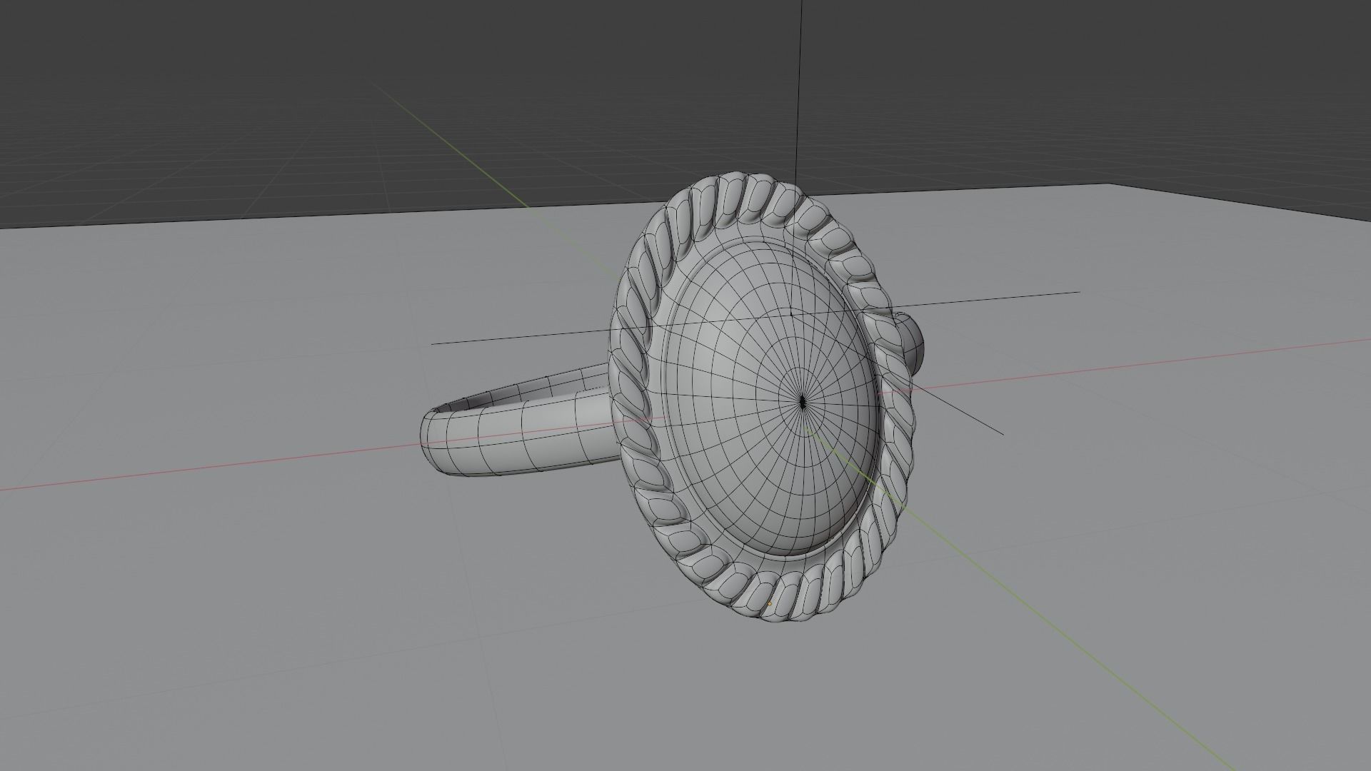 Photorealistic Ring Free low-poly 3D model_4