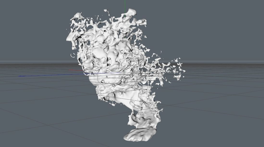 WaterSplash water splash 3D model_1