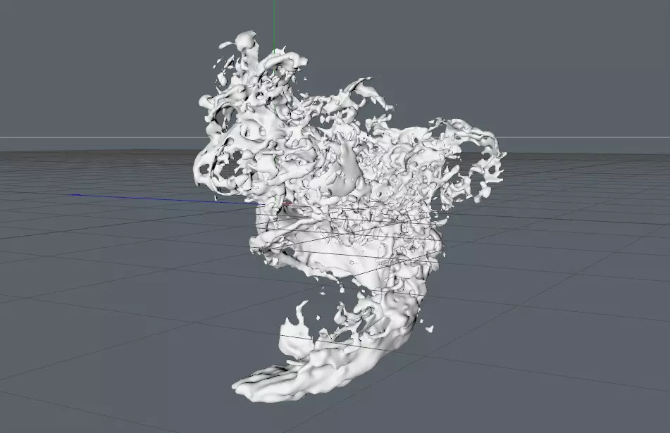 WaterSplash water splash 3D model_0