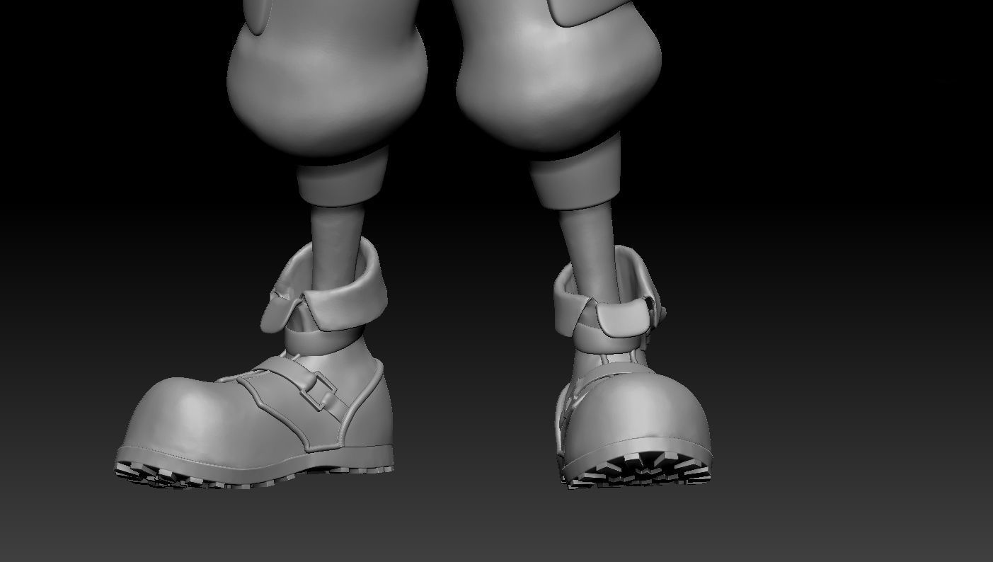 Kingdom Hearts III - Sora 3D print model_3