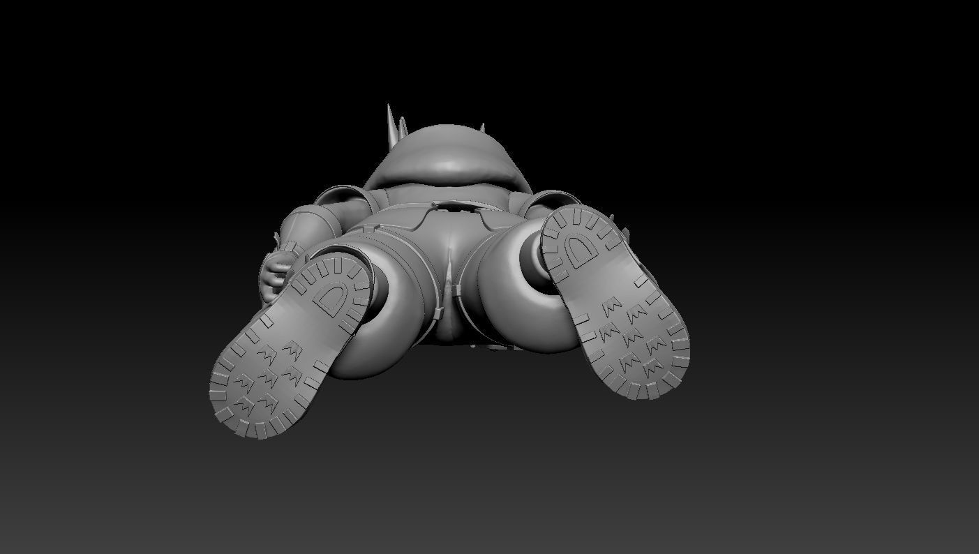 Kingdom Hearts III - Sora 3D print model_8