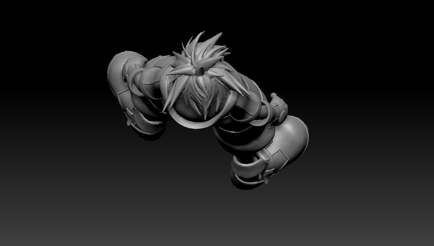 Kingdom Hearts III - Sora 3D print model_7