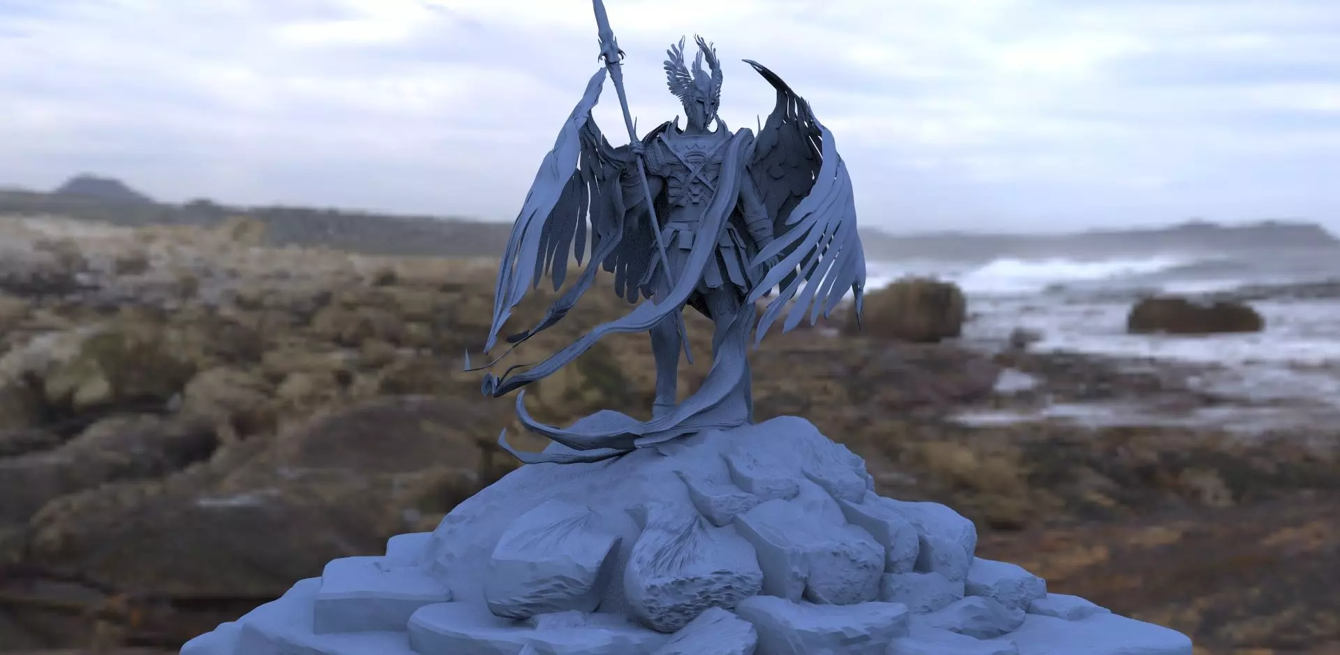 High Angel michael 3D model