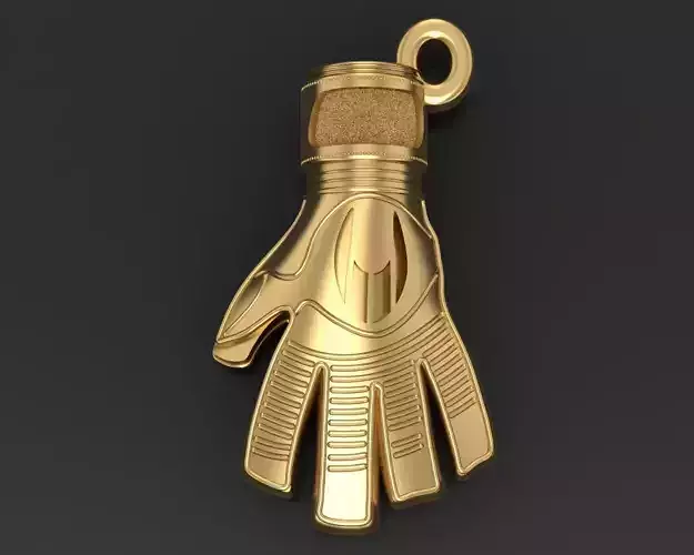 Goalkeeper Glove pendant 3D print model