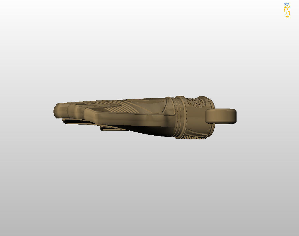 Goalkeeper Glove pendant 3D print model_7