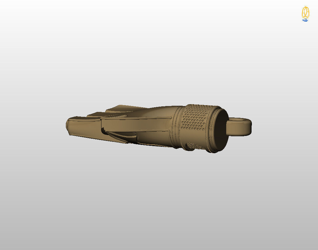 Goalkeeper Glove pendant 3D print model_12