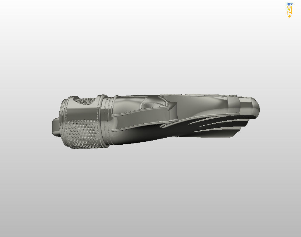 Goalkeeper Glove pendant 3D print model_27