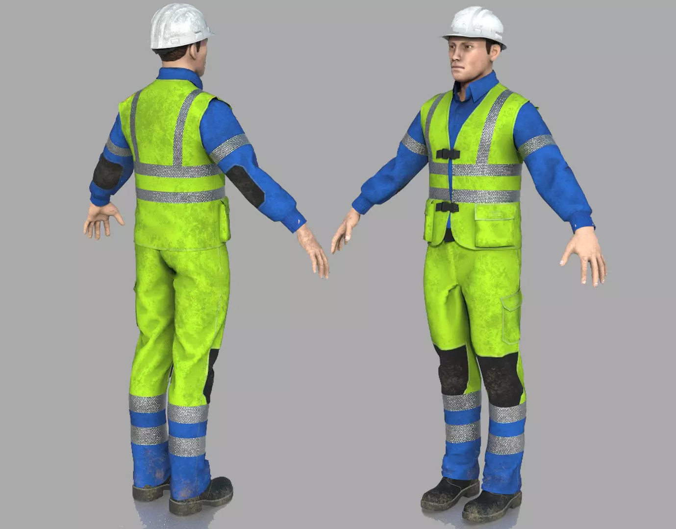 CONSTRUCCION WORKER 3D model