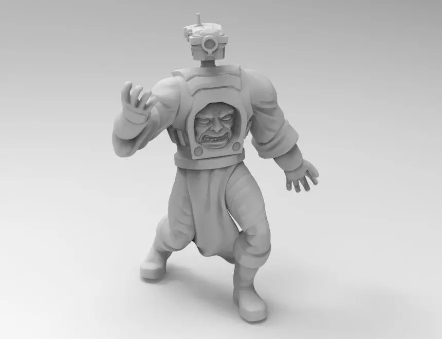 Tv Mad Robot 3D print model