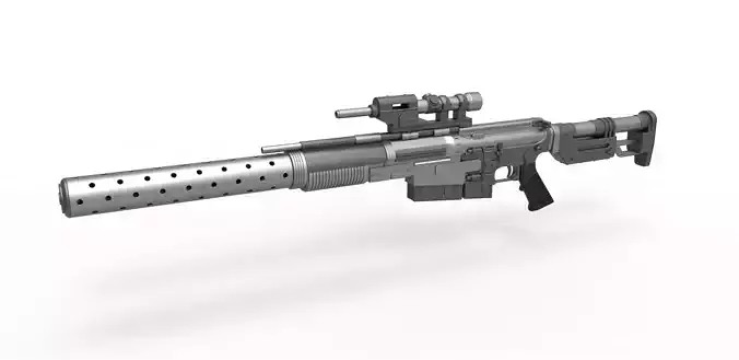 Sniper Blaster rifle A300 from the movie Rogue One 2016