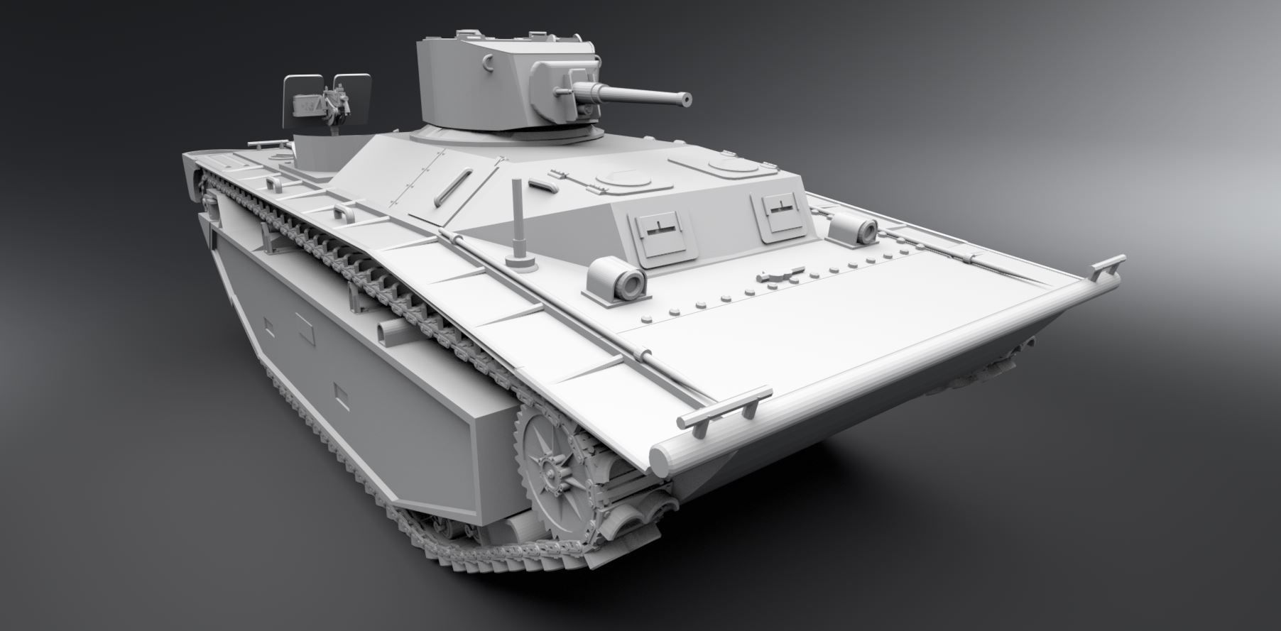 LVT A 1 Scale model 3D print model_4