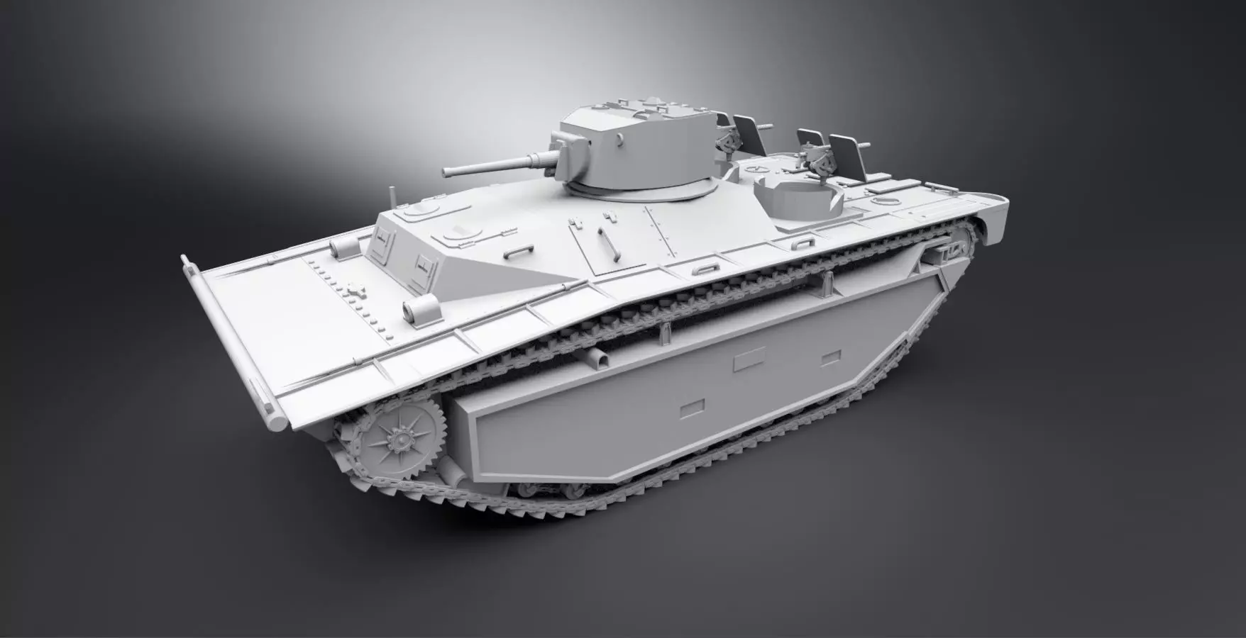 LVT A 1 Scale model 3D print model_0