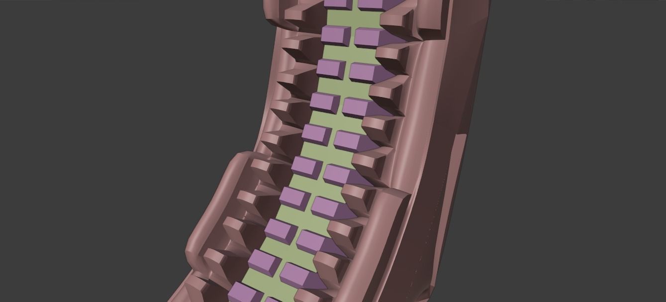 UFO Q Ship Avengers Infinity War and Endgame Low-poly 3D model_36