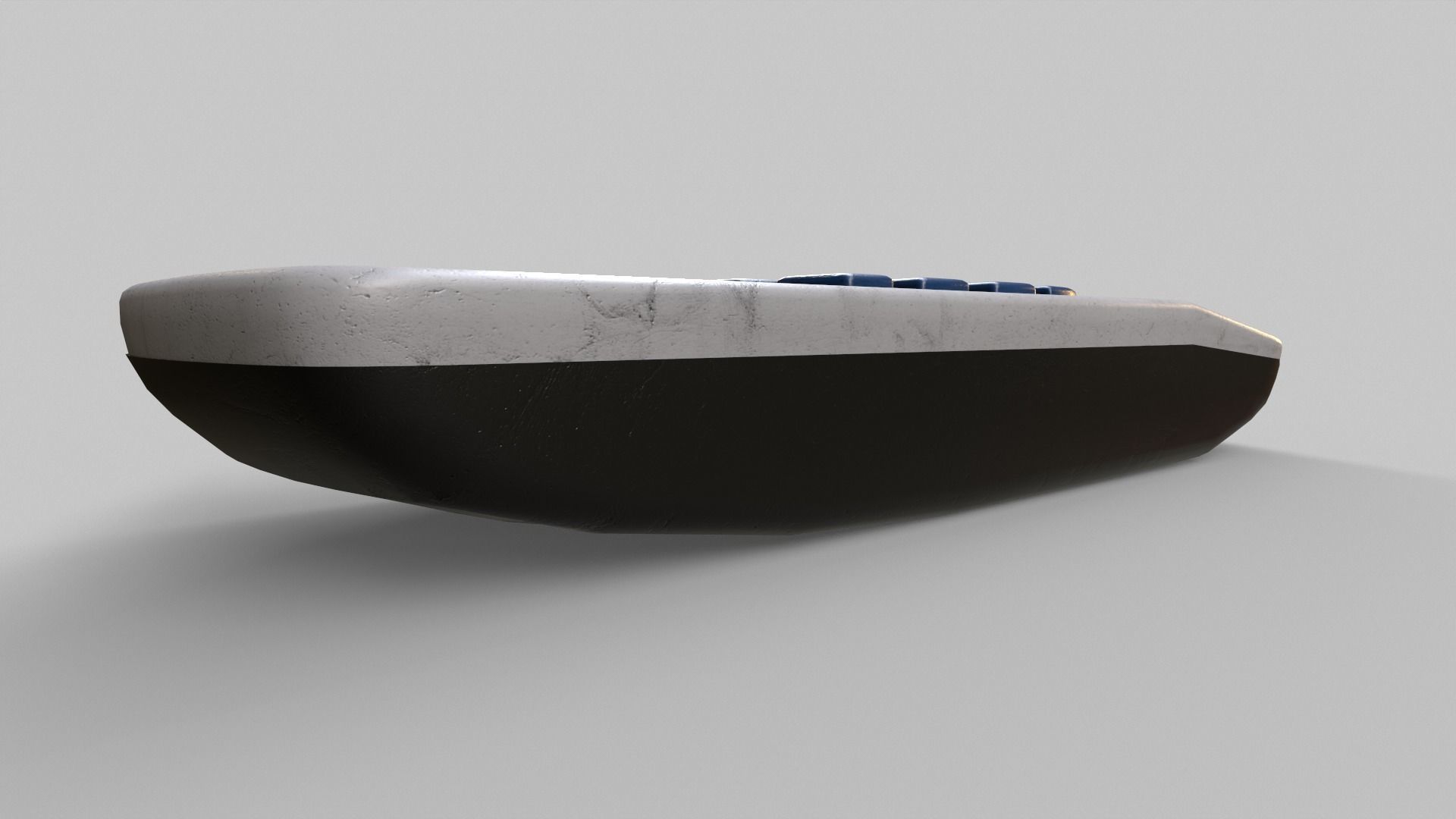 Air Conditioner Remote Low-poly 3D model_7