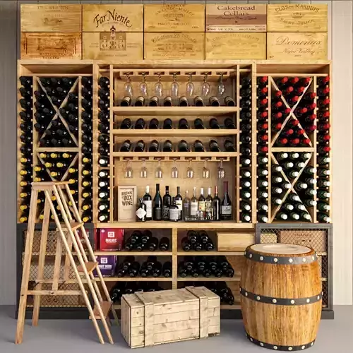 Wine Cellar 3D model