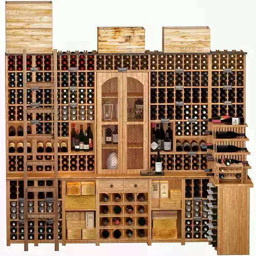 Wine Cellar 2 3D model