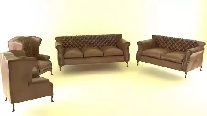 Chesterfield Set sofa