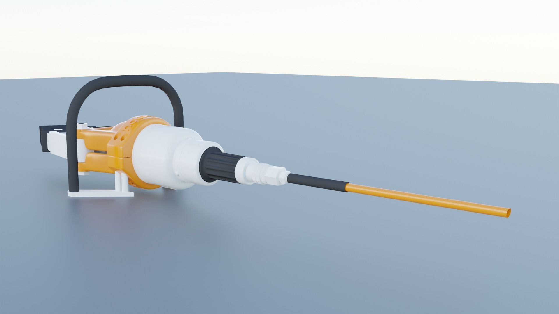 Holmatro Spreader Low-poly 3D model_1