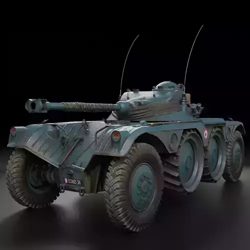 Panhard EBR 90 PBR Model 3D model