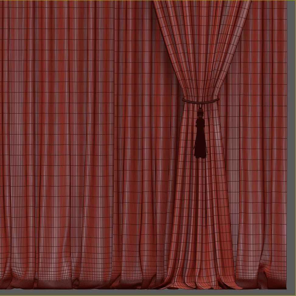 Set 50 Curtains 3D model_6