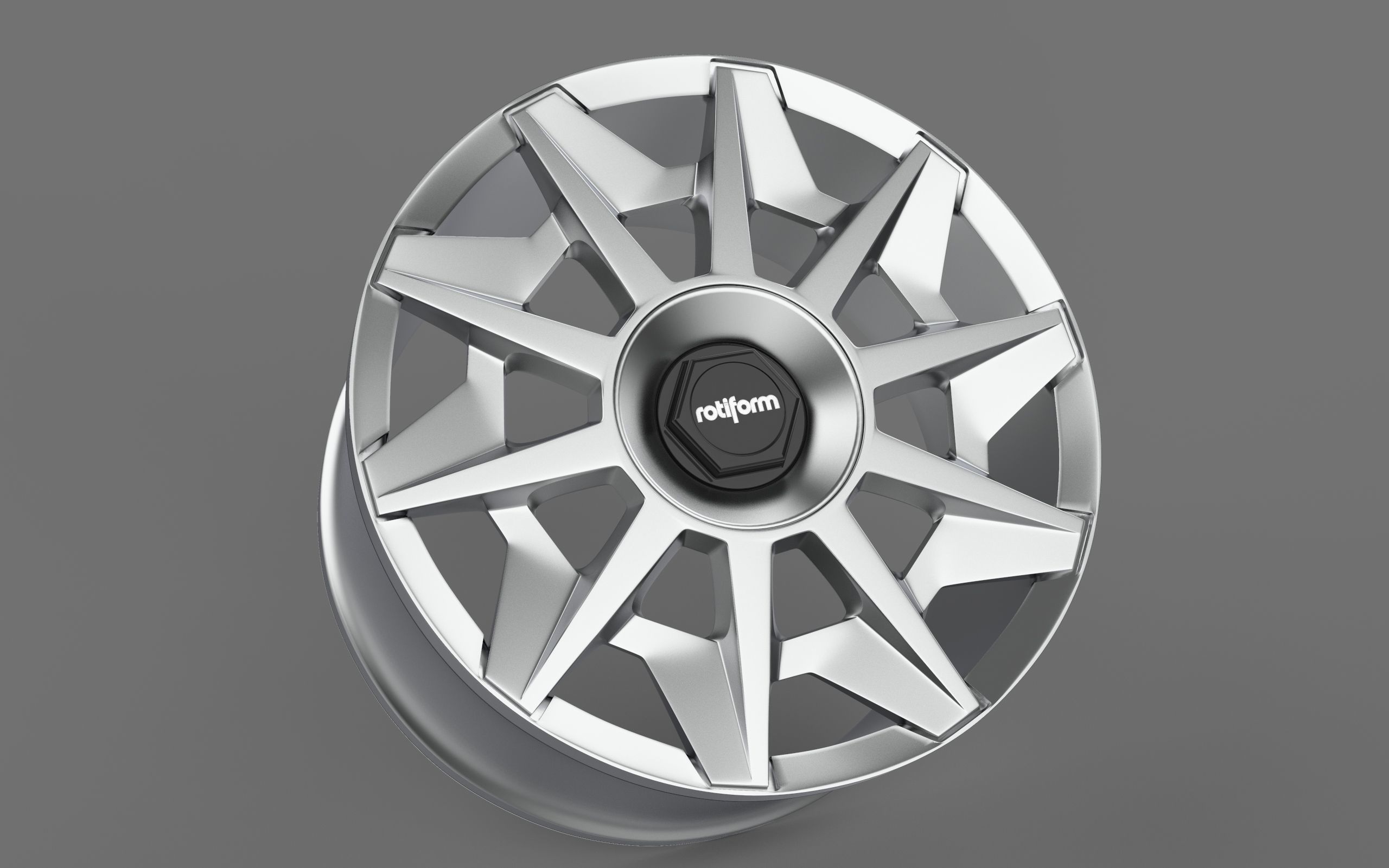 Rotiform CVT Wheel Rim Highpoly Lowpoly 3D print model 3D print model_1