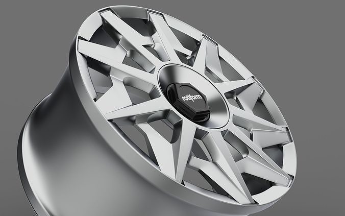 Rotiform CVT Wheel Rim Highpoly Lowpoly 3D print model 3D print model