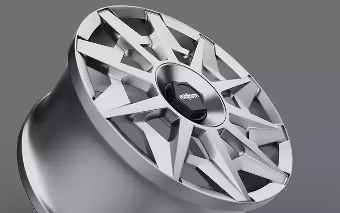Rotiform CVT Wheel Rim Highpoly Lowpoly 3D print model 3D print model