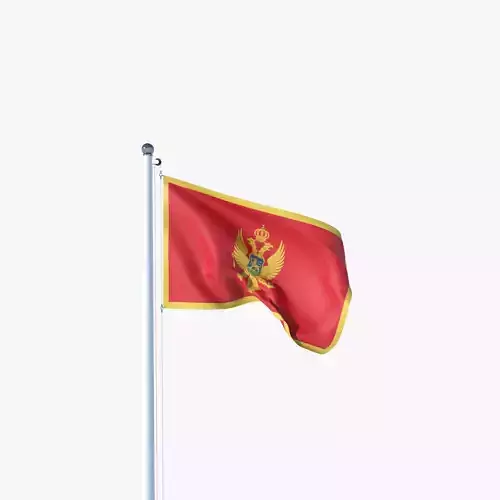 Animated Flag of Montenegro