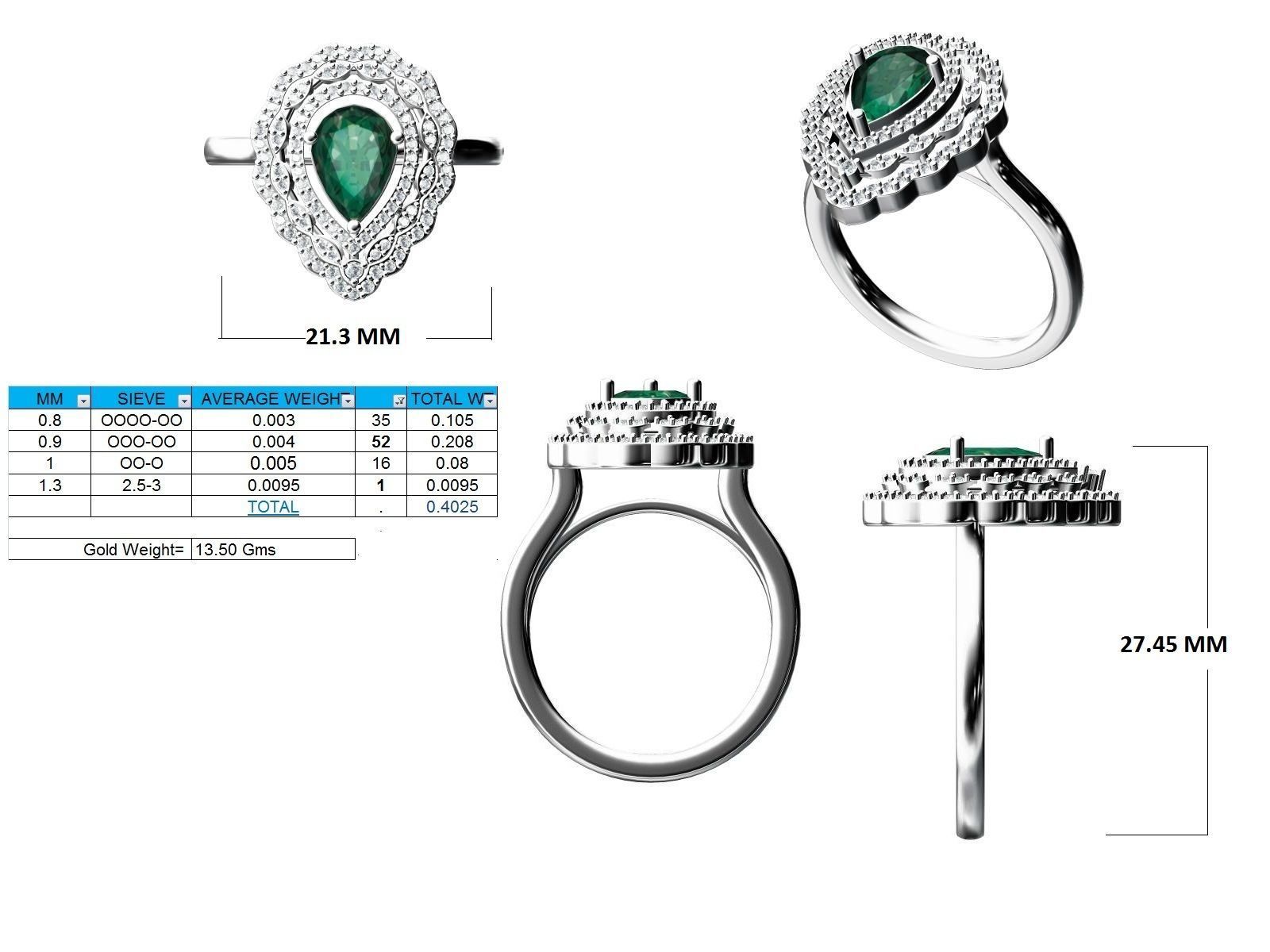 Ring - 13 RG 3D print model_16