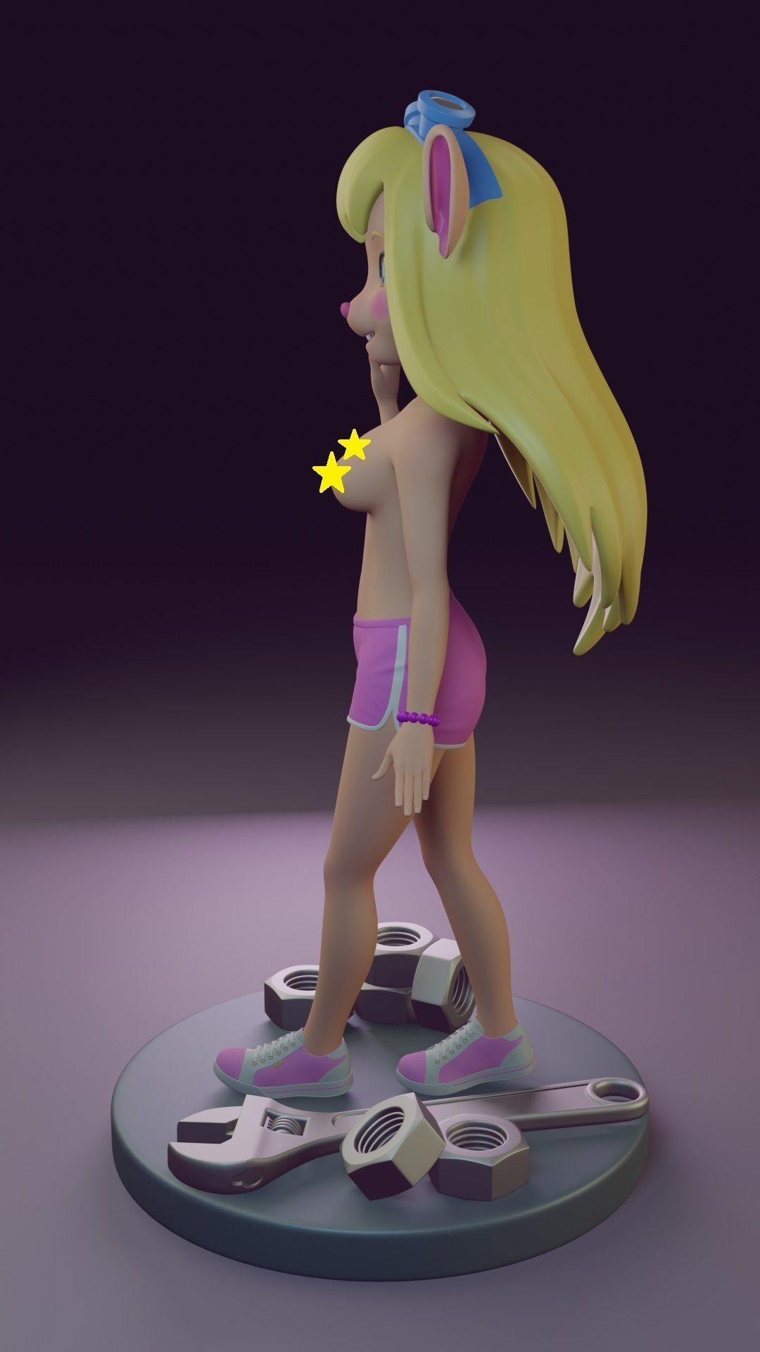 Gadget Hackwrench 3D print model_7