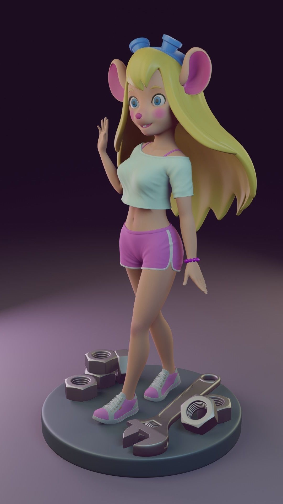 Gadget Hackwrench 3D print model_4