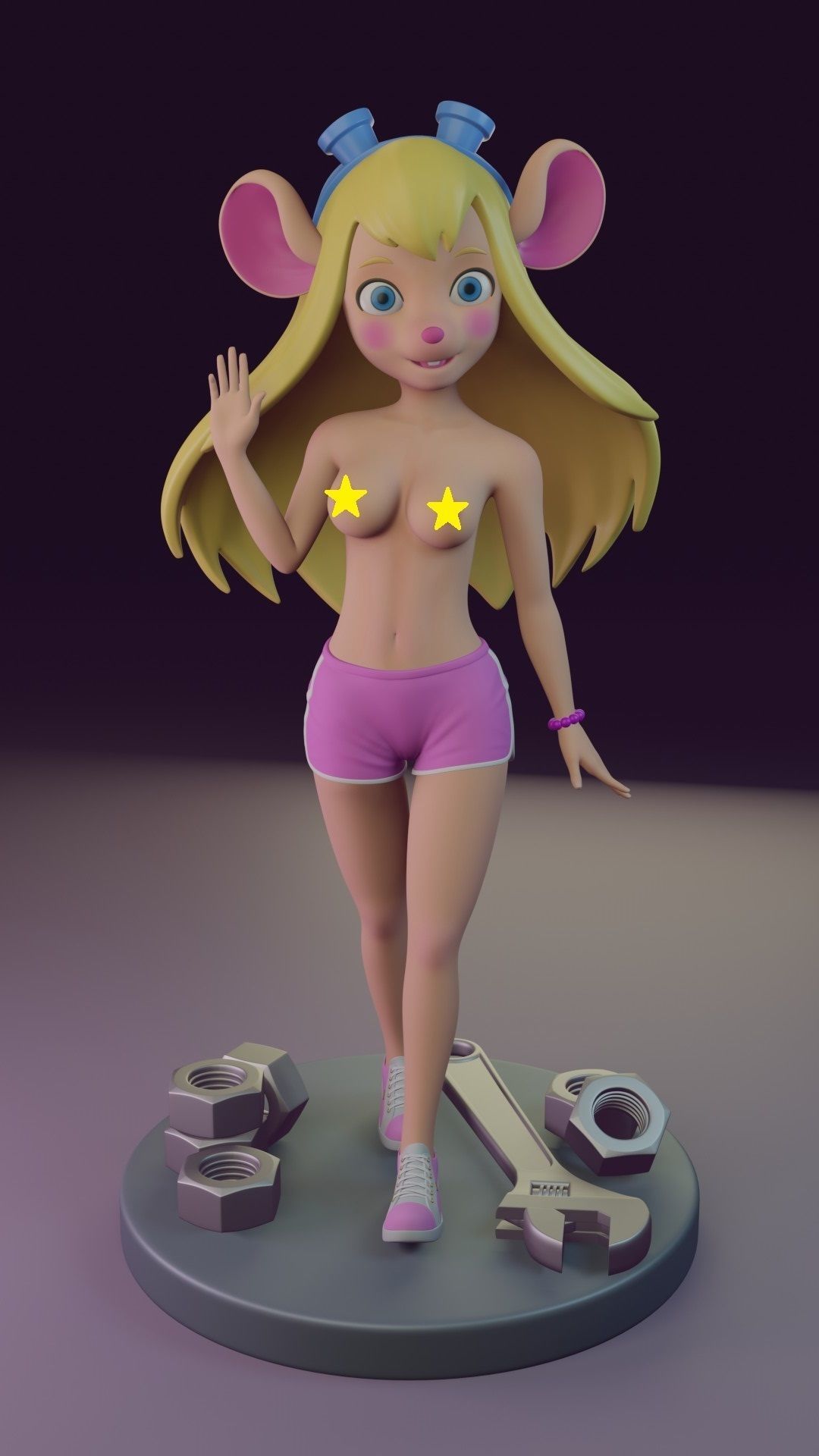 Gadget Hackwrench 3D print model_3