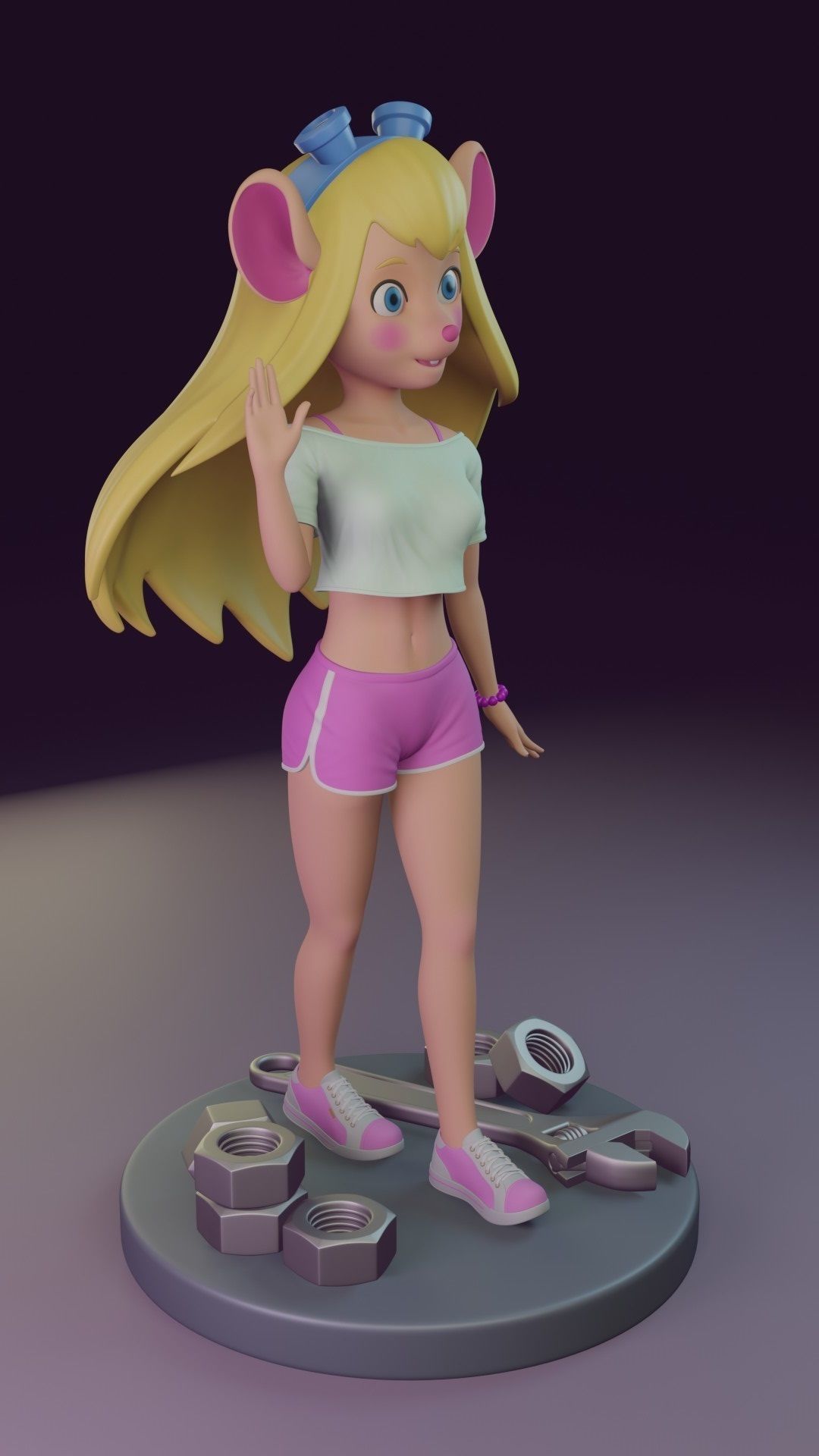 Gadget Hackwrench 3D print model_13