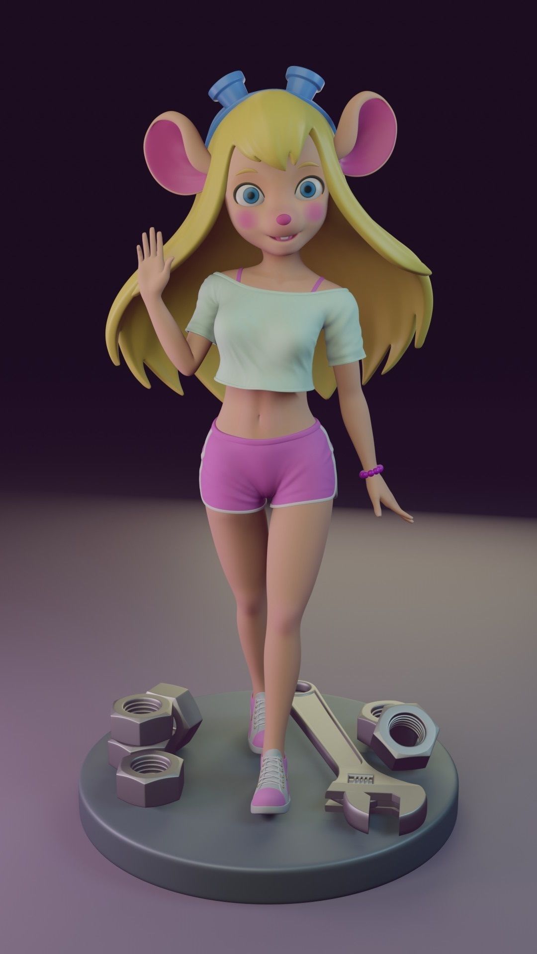 Gadget Hackwrench 3D print model_2